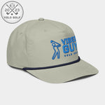 Shop "Vibes Guy" Golf Rope Cap (Royal Teal Embroidery) on sale