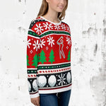 Shop YOLO Golf Ugly Christmas Fleece Sweater on sale