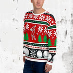 Shop YOLO Golf Ugly Christmas Fleece Sweater on sale